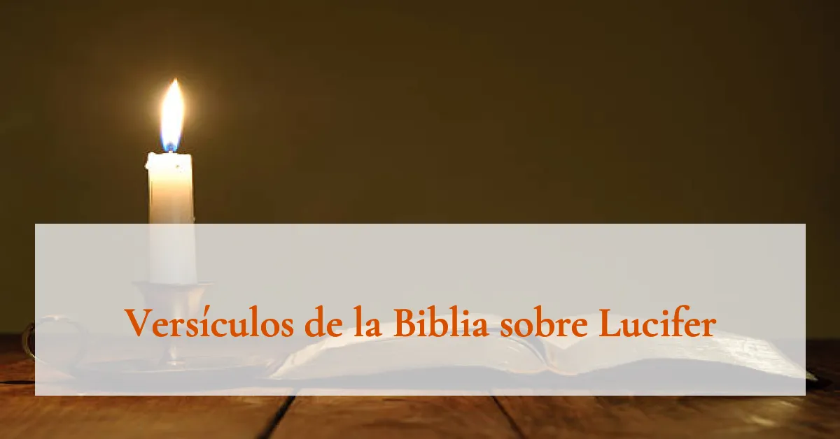 Versículos de la Biblia sobre Lucifer
