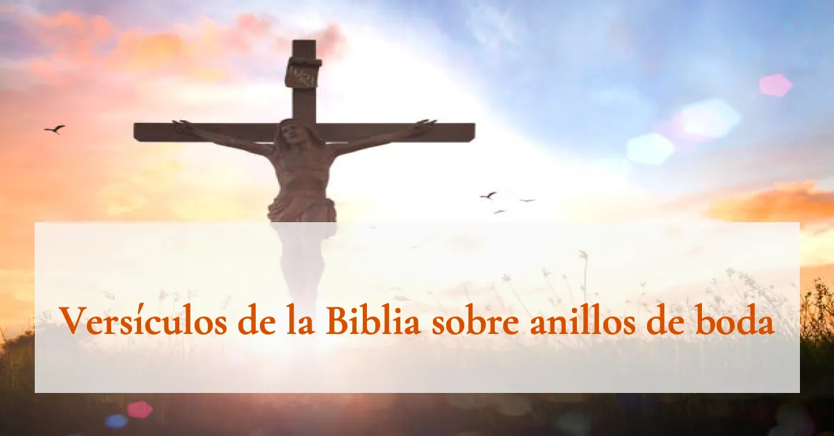 Versículos de la Biblia sobre anillos de boda