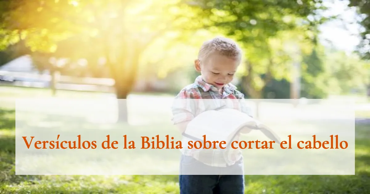 Versículos de la Biblia sobre cortar el cabello