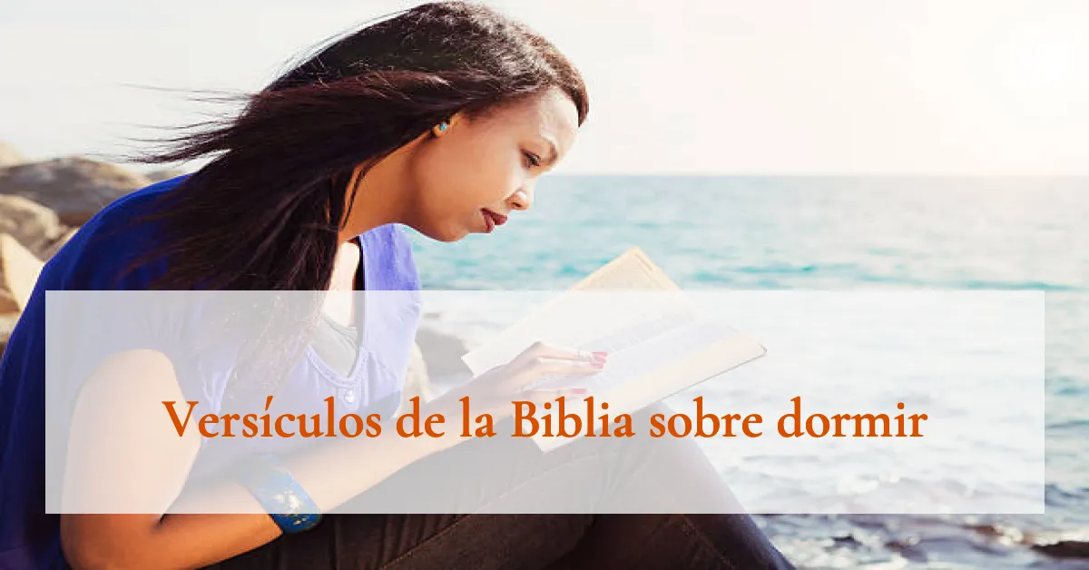 Versículos de la Biblia sobre dormir