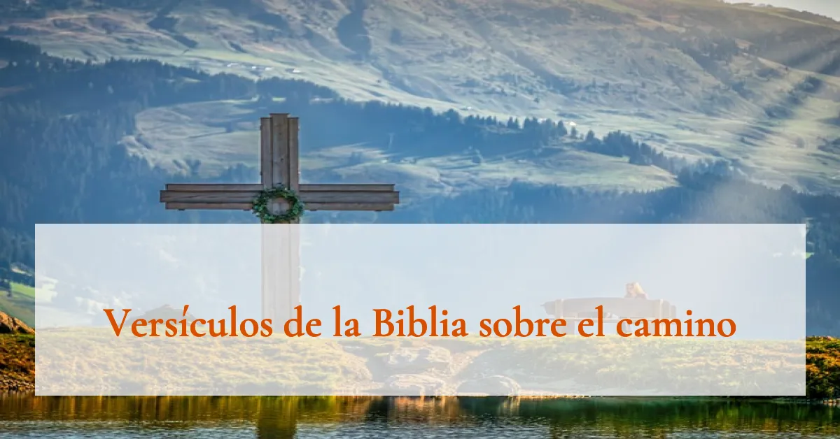 Versículos de la Biblia sobre el camino