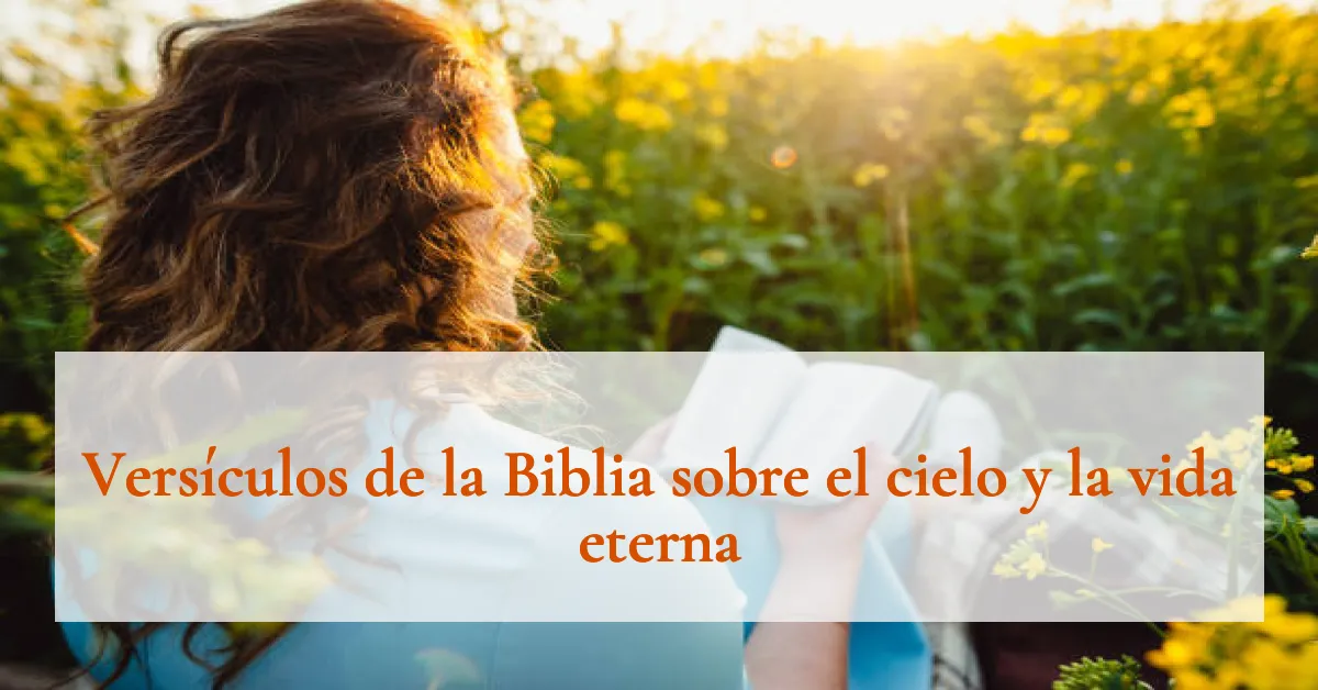 Versículos de la Biblia sobre el cielo y la vida eterna