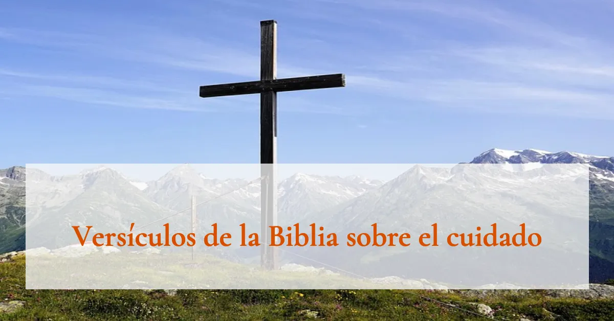 Versículos de la Biblia sobre el cuidado