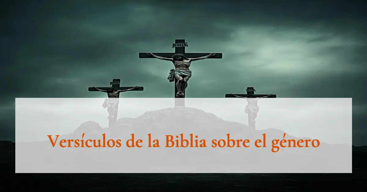 Versículos de la Biblia sobre el género