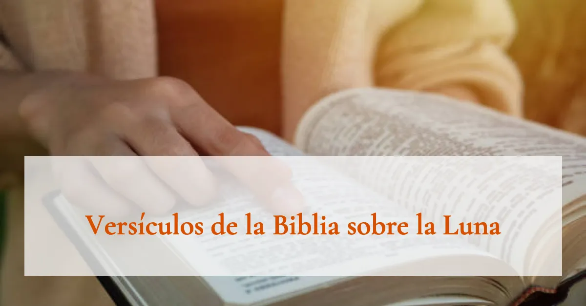 Versículos de la Biblia sobre la Luna