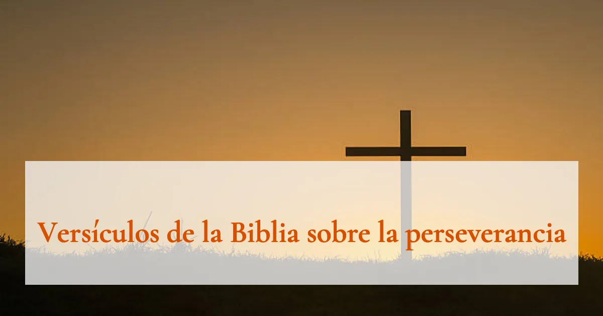 Versículos de la Biblia sobre la perseverancia