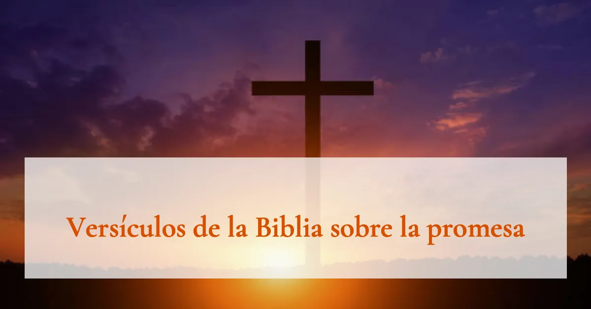 Versículos de la Biblia sobre la promesa