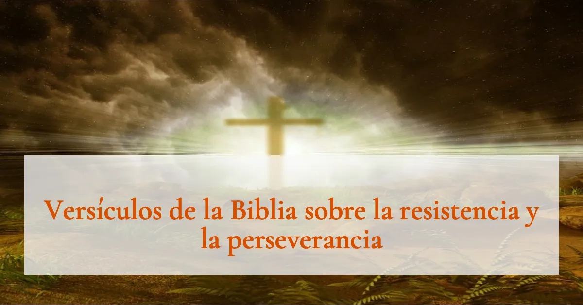 Versículos de la Biblia sobre la resistencia y la perseverancia