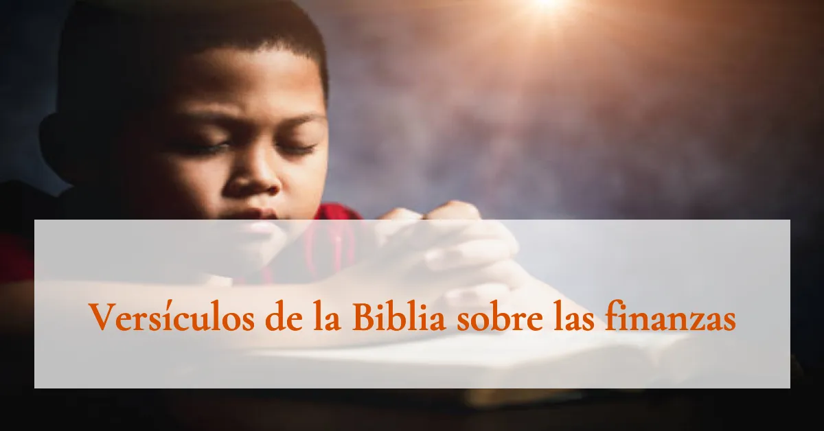 Versículos de la Biblia sobre las finanzas