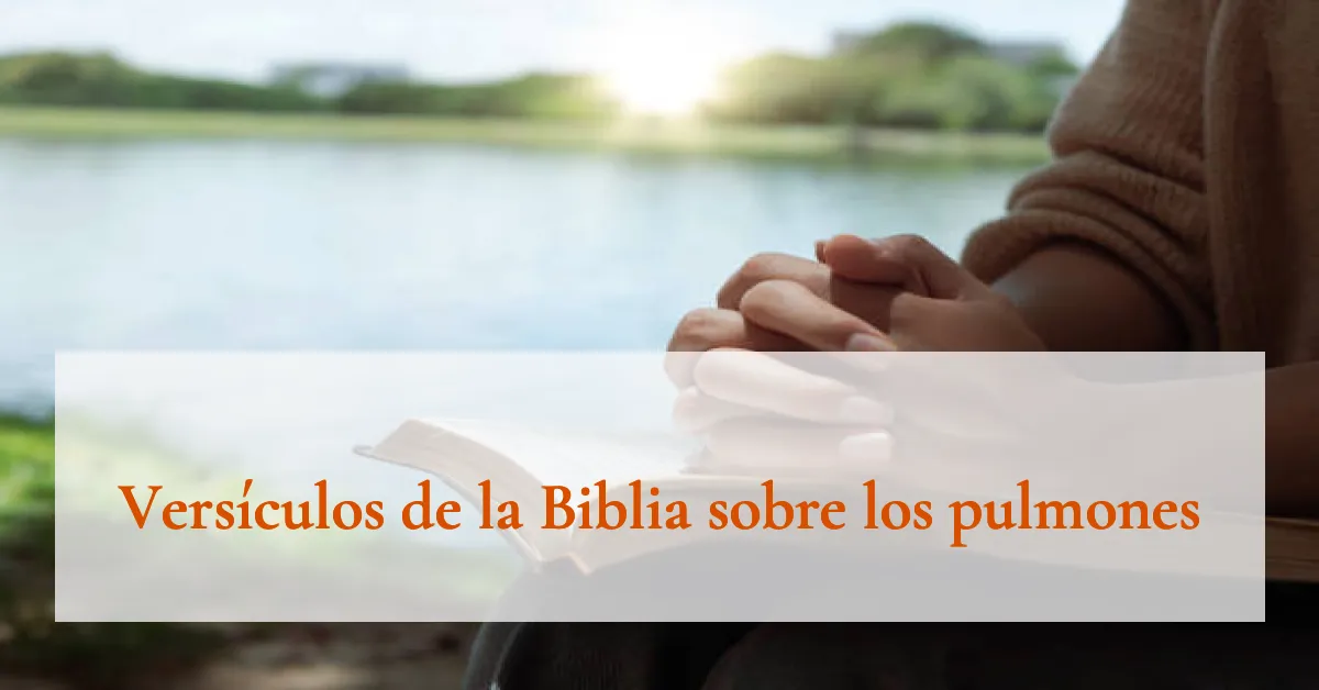 Versículos de la Biblia sobre los pulmones