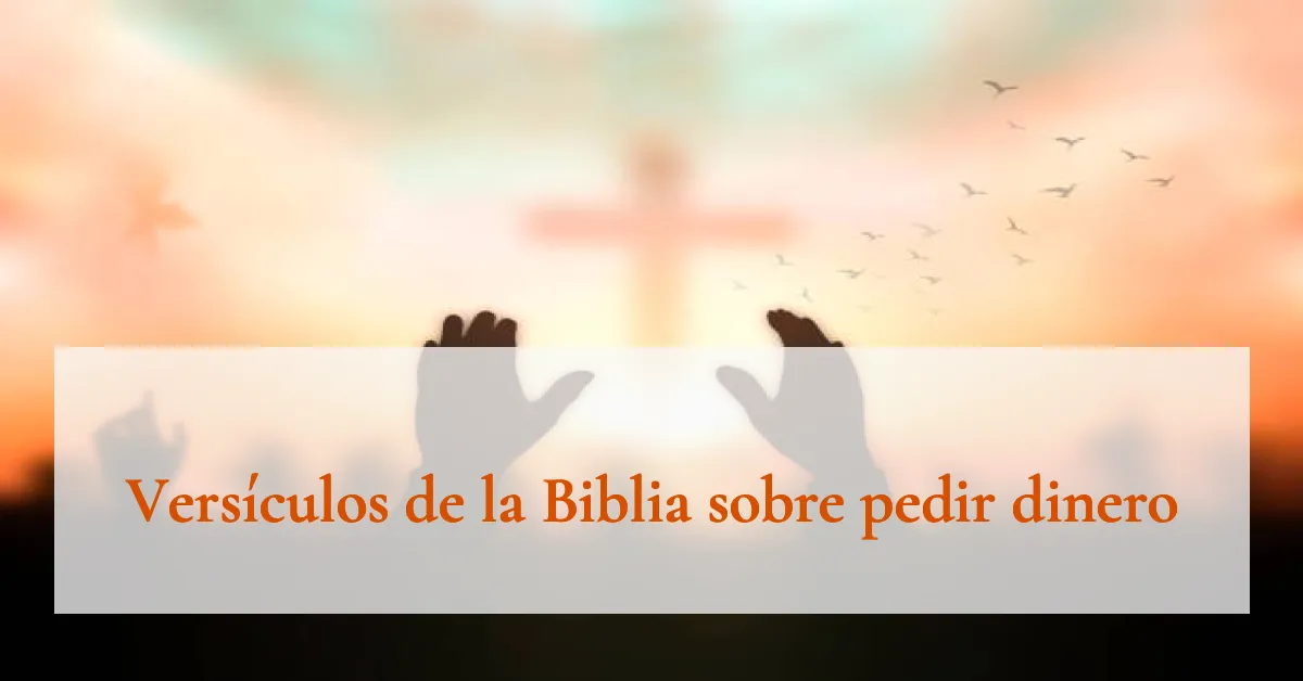 Versículos de la Biblia sobre pedir dinero