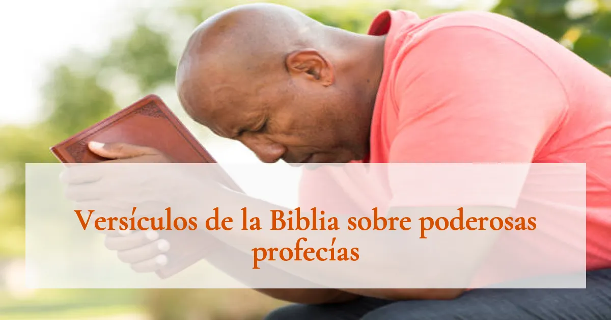 Versículos de la Biblia sobre poderosas profecías